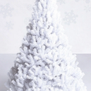 5Ft Christmas Tree Artificial PVC W/Stand Indoor Outdoor Decoration White