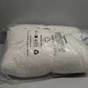 Snuggle Sac Queen Size Oversized Super Soft Bed Blanket - Warm & Cozy Knit Fuzzy Microfiber Blankets in Heather Ivory, 90 x 90