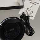 Smart Coffee Warmer, BESTINNKITS Auto On/Off Gravity-Induction Mug Warmer for Office Desk Use, Candle Wax Cup Warmer Heating Plate (Up to 131F/55C) (Black)