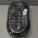 Kanayu Split Flame Retardant Wire Loom High Temperature Cable Conduit Split Cable Sleeves Loom Tubing Auto Wire Conduit for Industrial Electrical Automotive Marine(1''-25 ft, Black)