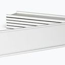 Lenink 4 Pack Name Plate Holder, Wall Mount Office Door Name Plate Holder for Meeting Room, Business Department, Warning Area 8” X 2” (Silver)