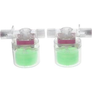2pcs Transparency Water Float Valve, 20mm Fully Automatic Plastic Float Valve, Water Level Control Water Tank Traditional Float Valve Upgrade, used in swimming pools, livestock tanks