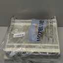 Finnhomy Pull Out Spice Racks for Inside Cabinets, Whole Metal Manufacturing, Vertical Spice Rack Pull Out, Spice Organizer, 2.16" W  10.39" D  9.76" H, 2 Drawers & 2 Tiers, 2 Pack, Light Gray