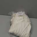 10x10ft Wrinkle Free Ivory Backdrop Curtain for Parties Soft Fabric Drapes Wedding Ivory Curtain Backdrop for Birthday Party Decorations Background for Photography 5x10ft,2 Panels