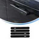 Exterior Door Handle Cover Trim Compatible with Land Rover Range Rover Sport/Vogue 2023 2024 Accessories, ABS Car Outside Door Handle Protective Cover 4Pcs (Glossy Black)