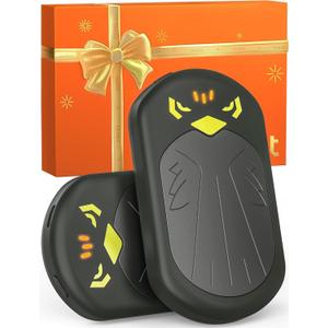 Hand Warmers Rechargeable 2 Pack, 6400mAh Electric Hand Warmers, AI Smart Chips 20Hrs Long Safe Heat, Portable Pocket Heater, Outdoor Camping Hunting Golf Accessories