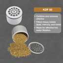 Shower Filter Replacement Cartridge - High Output, 100% KDF-55, Removes Chlorine & Contaminants, Softens & Purifies Hard Water, Improves Skin & Hair, Easy Installation, Hot or Cold Water