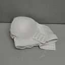 FallSweet Padded Push Up Lace Bras Underwire (44B, White)