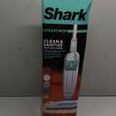 Shark Steam Mop with 2 Machine Washable Dirt Grip Pads, Removable Water Tank, Lightweight, Steam Cleaner for sealed Hard Floors, Marble, Stone, Hardwood, Tile, Laminate, White/Seafoam, S1000