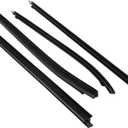 Artudatech 4PCS Weatherstrip Fits for Isuzu Dmax 2012 2013 2014 2015 2016 2017-2018 8-98052197-2