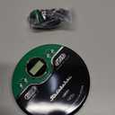 Studebaker Retro Portable CD Player | CD-R/RW MP3 Playback | Programmable Personal CD Player | Anti-Skip | FM Radio | Mega Bass Boost | Sport Earbuds (Vintage Turquoise)