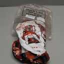 6 Pcs Summer Hanging Kitchen Towels with Loop Hand Tie Towels Microfiber Drying Baking Cooking Cloth(Red,Christmas)