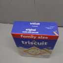 Triscuit Original Whole Grain Wheat Crackers, Vegan Crackers, Healthy Snacks, Lunch Snacks, Family Size, 12.5 oz (EXP 11/11/26)