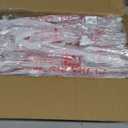 HONLYNE 28PCS Light up Wands for wedding, Wedding Wands Streamers with 3 Colorful Flashing Modes, Fairy Wands, LED Silk Fairy Wand with Bells for Wedding, New Year, Thanksgiving, Concert