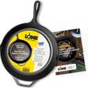 Cast Iron 12" Seasoned Cooking Skillet Kitchen Cookware Frying Pan, Black