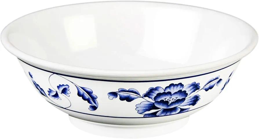 Thunder Group Lotus melamine dinnerware collection 70 oz, 9 3/4" rimless bowl, comes in dozen 6 Pcs