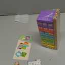 Nene Toys Wooden Tumble Tower Game with Animals & Colors, 4-in-1 Educational Family Board Game for Kids Ages 3-9, Creativity & Cognitive Skills Booster - Gift for Boys Girls 3+ Years