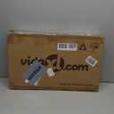 vidaXL 4 pcs Floating Corner Shelves in White Measuring 13.8"x13.8"x1.5", Durable MDF and Metal Shelf for Books and Decorative Display, Easy Installation with Invisible Mounting System