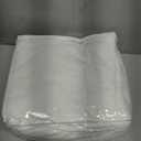 Linenspa 2 Inch Mattress Topper -Cover California King Cover Only Machine Washable  Breathable  Non Slip Cover for Mattress Topper with Zipper  Topper -Cover Only White