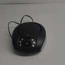 GPX, Inc. Portable Top-Loading CD Boombox with AM/FM Radio and 3.5mm Line in for MP3 Device - Black