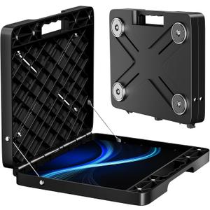 Portable Workstation, Magnetic Laptop Holder, Laptop Stand with 45 lb Capacity, Hands-Free Workstation, Attaches to Almost Any Metalsurface