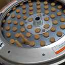 VEVOR Chicken Plucker Machine, 15.7 in Drum, 550W & 275RPM Electric Chicken Plucking Machine with 114 Soft Fingers & Transport Wheels, Stainless Steel Feather Remover for Processing 1-2 Chicks Once