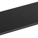 Danpoo Metal Wall Shelf, Black Floating Shelf, Small Bathroom Shelf, 12" Display Shelves for Wall Storage