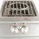 Blaze Built-in Propane LP High Performance Power Burner W/Wok Ring & Stainless Steel Lid - Have The Outdoor Kitchen and Create Memories - BLZ-PBLTE-LP