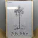 20x30 Poster Frame 3 Pack - Natural Solid Wood, Large Picture Frame for Horizontal or Vertical Wall Hanging, for Displaying Photos, Artwork, and Posters in Living Room or Office