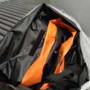 Car Rooftop Cargo Carrier Bag, 21 Cubic Feet 100% Waterproof Heavy Duty 840D Car Roof Bag for All Vehicle with/Without Racks - Anti-Slip Mat, 6 Door Hooks, Storage Bags, 2 Extra Straps, Luggage Lock, Black