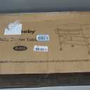Sweeby Portable Baby Changing Table, Foldable Diaper Changing Station with Waterproof Pad, Mobile Nursery Organizer for Infant & Newborn Essentials, Grey