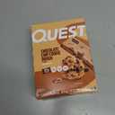 Quest Nutrition Chocolate Chip Cookie Dough Protein Bars, High Protein, Low Carb, Gluten Free, Keto Friendly, 12 Count (EXP 10/13/26)