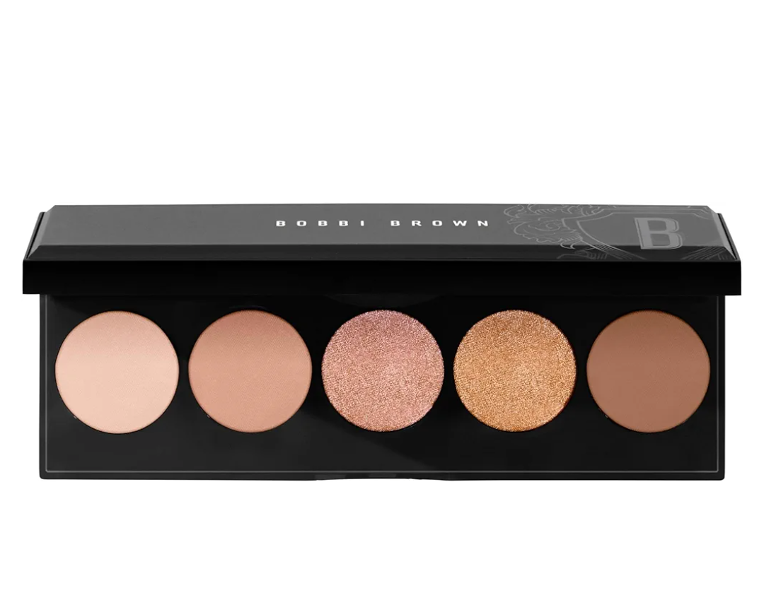 Bobbi Brown All Nudes Eyeshadow Palette | Matte & Metallic Neutral Eyeshadow Palette, 0.04 Ounce, Peachy Nudes