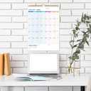 5 x Wall Calendar 2026-2027 Run Now to Jun 2027, Calendar 2026-2027 Wall, 12 x 17 In, 18 Monthly Calendar, 2026 Calendar with Large Blocks, Thick Paper, Holidays, To-do Notes, Great for Organizing