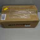 Foam Roller Set - High Density Back Roller, Muscle Roller Stick,2 Foot Fasciitis Ball, Stretching Strap, Peanut Massage Ball for Whole Body Physical Therapy & Exercise, Back Pain, Leg, Deep Tissue (16.5-inch Foam Roller)