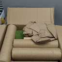 Floor to Ceiling Cat Tree for Kittens, Wall Mounted Cat Wall Furniture with Green Plush Pads, 5 Platform Wild Simulation Climbing Tower, Adjustable Height (83Inch)