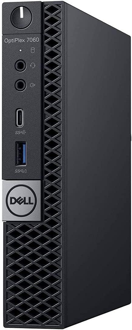 Dell Optiplex 7060 Micro MFF Desktop PC Intel i7-8700T 6-Cores 2.40GHz 32GB DDR4 New 1TB M.2 NVMe SSD WiFi BT HDMI New KB & Mouse Windows 11 Pro