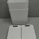 kaylowe Automatic Bathroom Trash Can Touchless 2.6 Gallon Garbage Cans with Lid Small Slim Motion Sensor Smart Trash Bin for Kitchen, Bedroom, Office, Living Room, Black