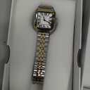 Szaikyri Classic Square Watches for Women with Roman Numerals Ladies Casual Dress Watch (Silver&Gold-Black)