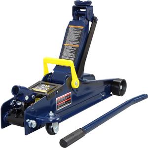 Big RED 2.5 Ton (5,000 lb) Low Profile Hydraulic Trolly Jack, Blue, AT825051UR