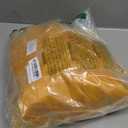 Duduta Yellow Faux Sheepskin Throw Rug 2x3 ft, Fluffy Shag Fur Chair Cover Small Bedside Dorm Rug Non Slip Machine Washable