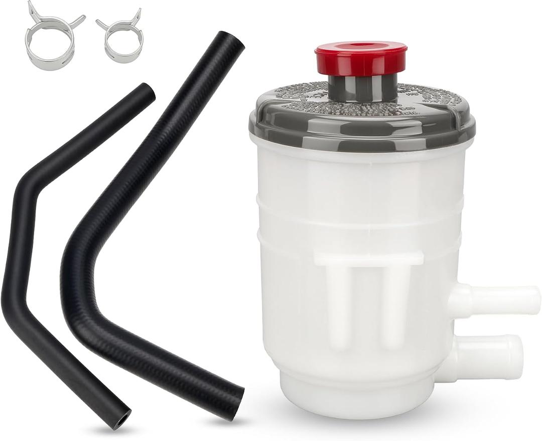 53701-SDA-A01 Power Steering Pump Fluid Reservoir + Suction & Return Hose for 2003-2007 Honda Accord 2.4L/ 3.0L (OEM#53731-SDA-A00, 53733-SDA-A01)