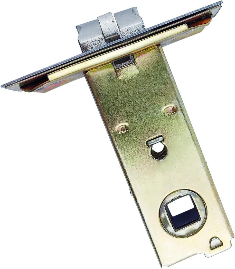 Qrity 1 PCS Tubular Latch 55mm Tubular Door Latch, Tubular Mortice Latch for Lever Door Handles Internal Door Handles