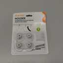 AIEVE 4 Pack Stand Mixer Attachment Holders Compatible with Kitchenaid Mixer Accessories,Flex Edge Beater, Flat Beater, Dough Hooks and Wire Whip Organizer