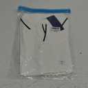 Aiyino Men's Muscle V Neck Polo Shirts Slim Fit Short Sleeve Cotton Golf T-Shirts Ribbed Knit Soft Tees,White, M