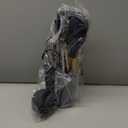 Silicone Cooking Utensils Set - AVGPD Silicone Kitchen Utensils for Cooking Wooden Handles, 446°F Heat Resistant Kitchen Utensil Spatula Sets, Gadgets for Non-Stick Cookware BPA FREE (Black)