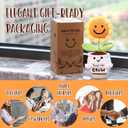 Sea Team Handmade Positive Sunflower Crochet Doll with Emotional Support Card, Knitted Artificial Flower, Christmas Decoration, Thank You Gift for Coworker, Friend, Bestie, Teacher (Small)