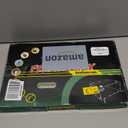 BETAZOOER Reptile Terrarium Breeding Tank Acrylic Reptile Feeding Box with Temperature Hygrometer (15.3"x9.7"x7.6") (Large)