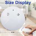 Smoke Detector Camera 1080P HD, WiFi Hidden Camera with APP Control, Indoor Security Cam with Motion Detection & Night Vision, Surveillance Cam for Home