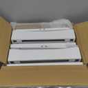 Bamboo Under Sink Organizer Adjustable Height 2 Tier Bathroom Organizer Pull Out Cabinet Storage Kitchen Heave Duty Wood Slide Ou Shelf for Kitchen Bathroom (White, 2 Packs)